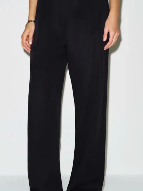 Black Reformation Mason Pant Sz 6 - Picture 2 of 8